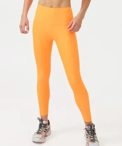 PE NATION Bottoms>Grand Stand Legging Socking Orange