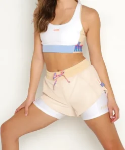 PE NATION Bottoms>Gravity Short Wheat
