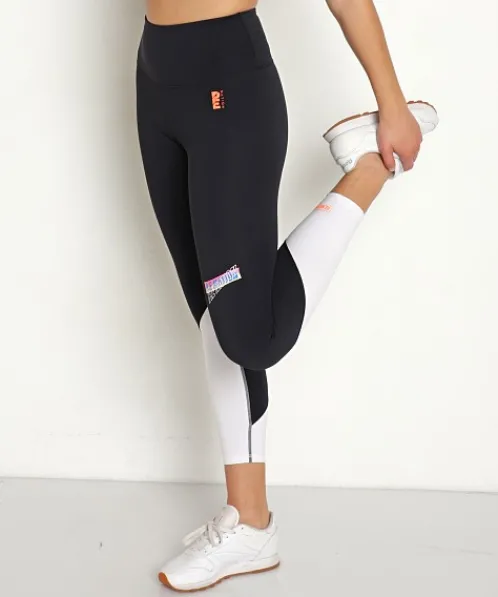 PE NATION Bottoms>Half Volley Legging Black