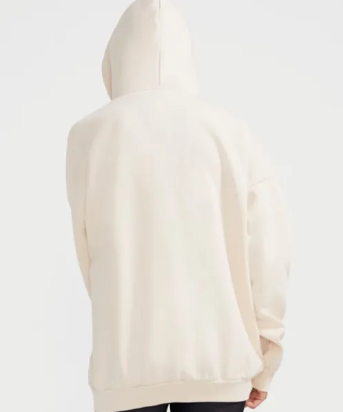 PE NATION Knits>In Swing Hoodie Pearled Ivory