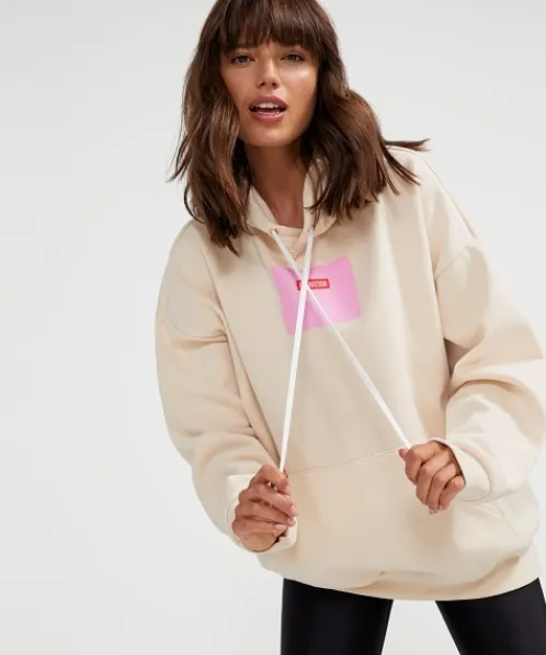 PE NATION Knits>In Swing Hoodie Pearled Ivory