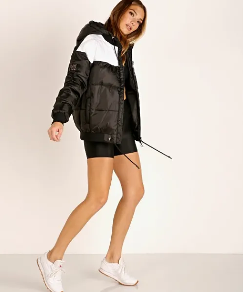 PE NATION Jackets | Jackets>Lead Right Puffer Jacket Black