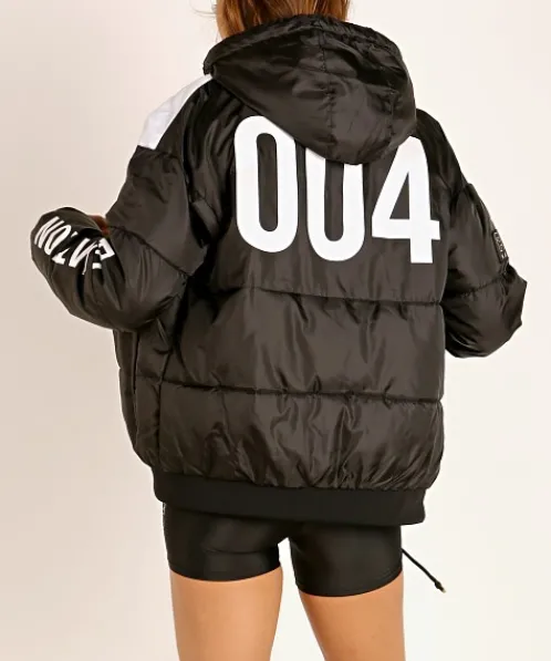 PE NATION Jackets | Jackets>Lead Right Puffer Jacket Black
