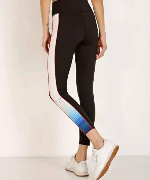 PE NATION Bottoms>Lineal Success Legging Black