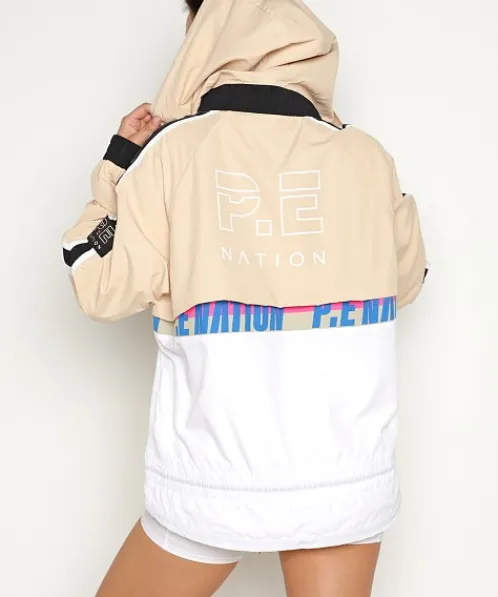 PE NATION Jackets>Man Up Jacket Wheat