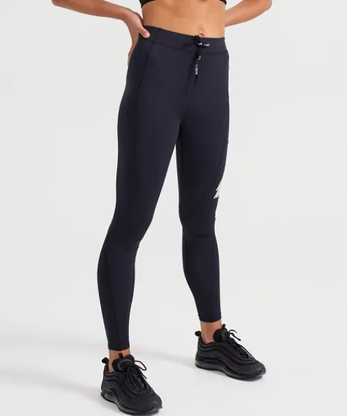 PE NATION Bottoms>Regain Legging Black