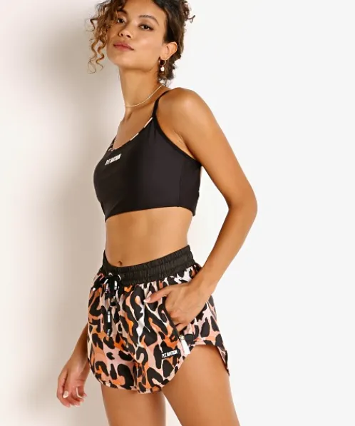 PE NATION Sports Bras>Set Shot Sports Bra Black