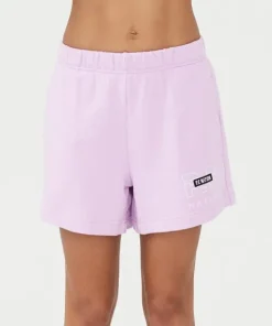 PE NATION Bottoms>Stadium Short Orchid Bloom