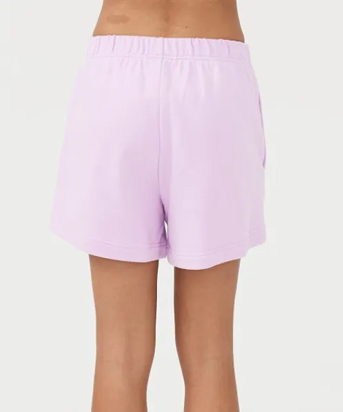 PE NATION Bottoms>Stadium Short Orchid Bloom