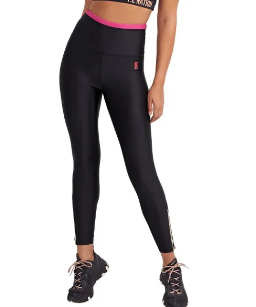 PE NATION Bottoms>Steady Run Legging Black