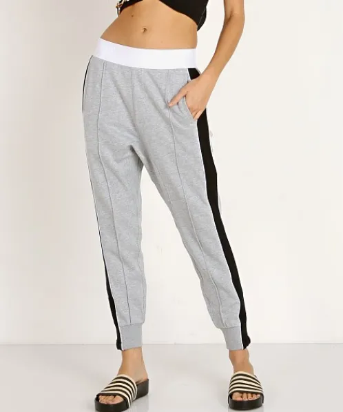 PE NATION Bottoms>The Master Run Pant Grey