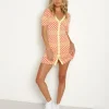 PE NATION Dresses>Tidal Knit Dress Print