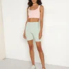 PE NATION Bottoms>Universal Short Celadon