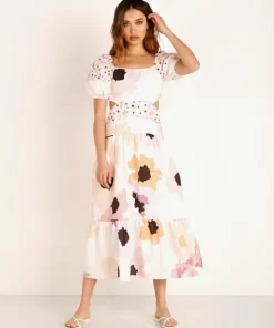 Peony Dresses>Cut Out Maxi Dress Soriee