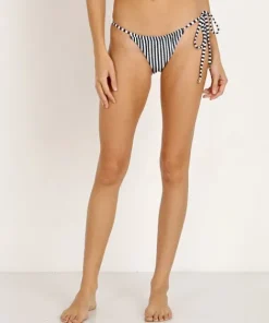Peony Bikinis>Hayman Sun Pant Bikini Bottom Jacquard Stripe