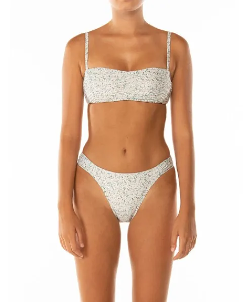 Peony Bikinis>Ruched Hi Line Pant Bikini Bottom Capri