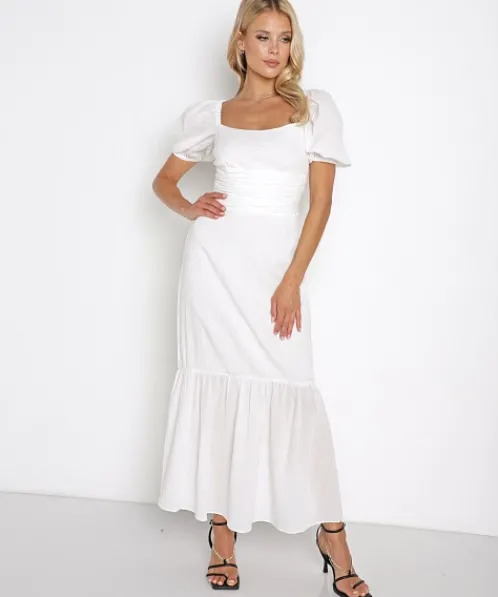 Peony Dresses>Summer Midi Dress Magnolia