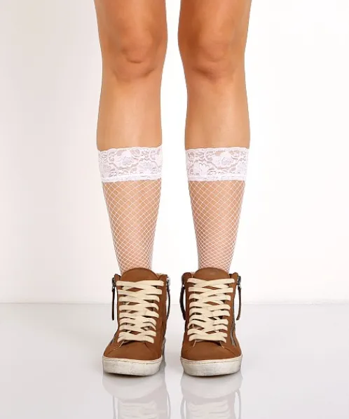 Philippe Matignon Hosiery>Seduction Marcro Bianco