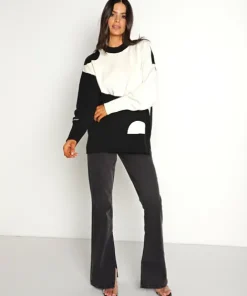 Pistola Knits>Darya Oversized Crewneck Yin Yang