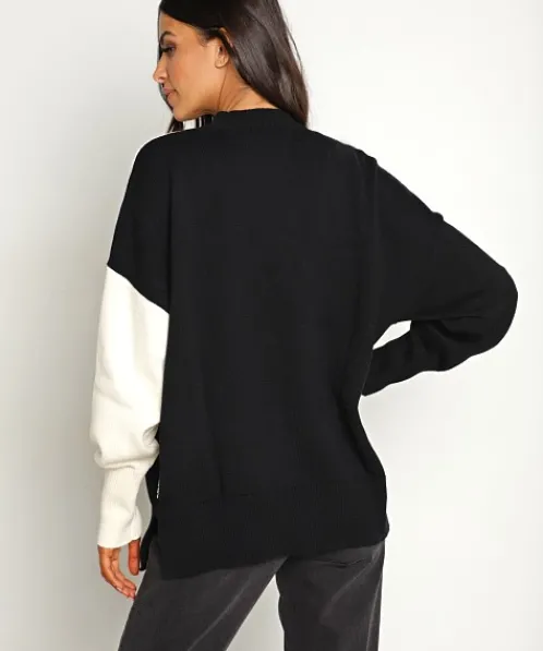 Pistola Knits>Darya Oversized Crewneck Yin Yang
