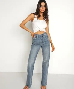 Pistola Pants>Stevie High Rise Wide Leg Pulse