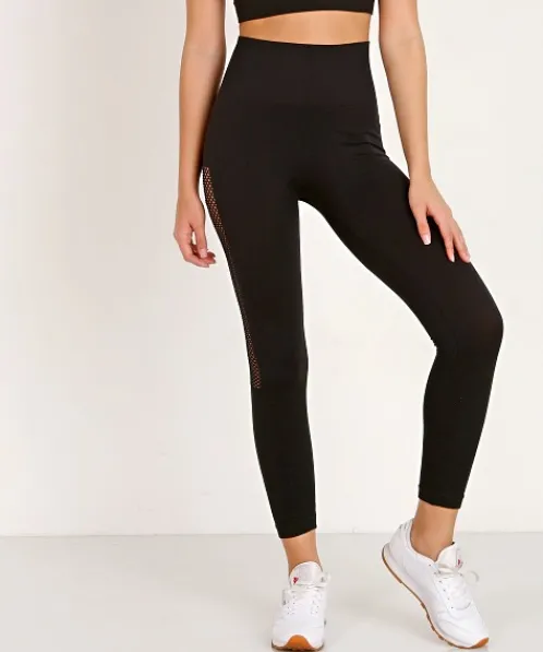 Reebok Bottoms>Nature x Seamless Tight Black