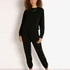 Richer Poorer Sleep Shirts | Knits>Recycled Fleece Crew Sweatshirt Black