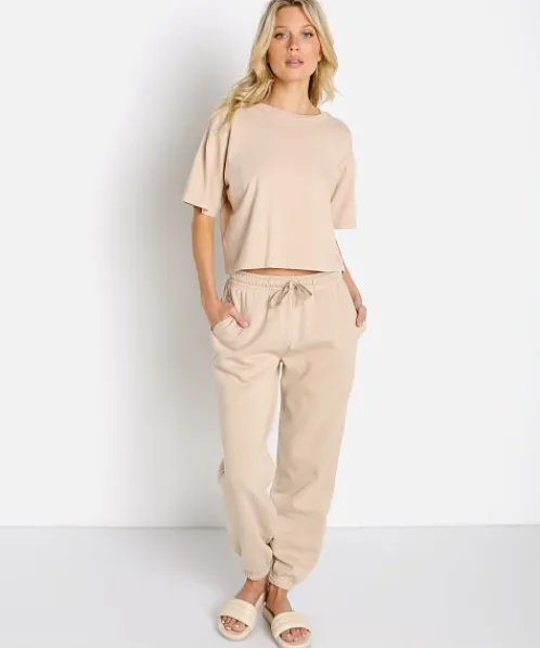 Richer Poorer Pants | Bottoms>Recycled Fleece Sweatpant Sandstorm