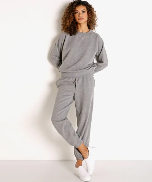 Richer Poorer Pants | Bottoms>Recycled Fleece Sweatpant Heather Grey