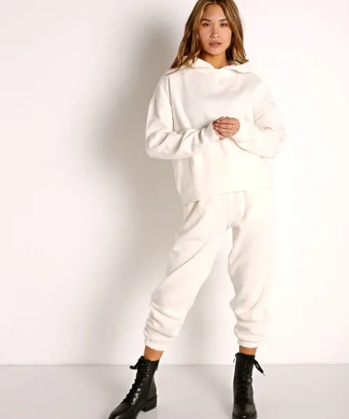 Richer Poorer Pants | Bottoms>Recycled Fleece Sweatpants Bone