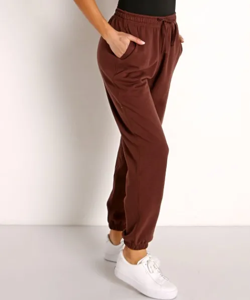Richer Poorer Pants | Bottoms>Recycled Fleece Sweatpant Truffle