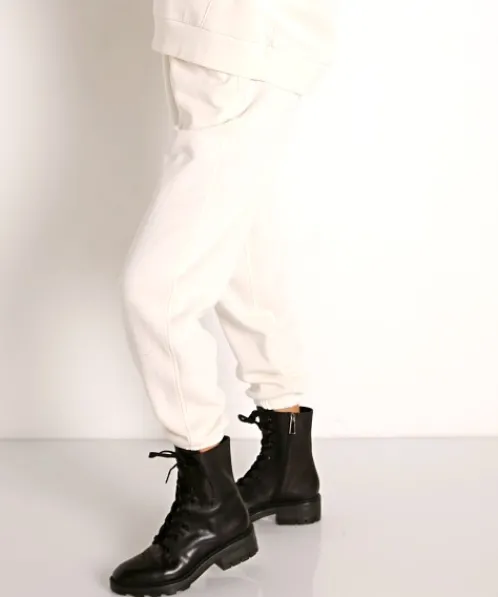Richer Poorer Pants | Bottoms>Recycled Fleece Sweatpants Bone