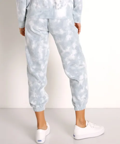 Richer Poorer Bottoms | Pants>Recycled Fleece Sweatpant Blue Mirage Tie Dye