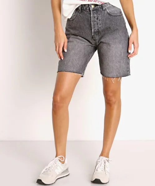 Rollas Shorts>Classic Cut Off Shorts 90's Black