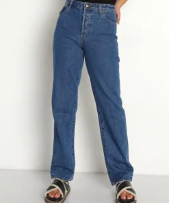 Rollas Pants>Classic Straight Jean Beverly Blue
