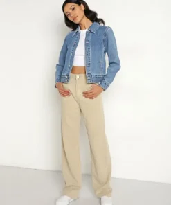 Rollas Jackets>Denim Jacket Western Western Blue