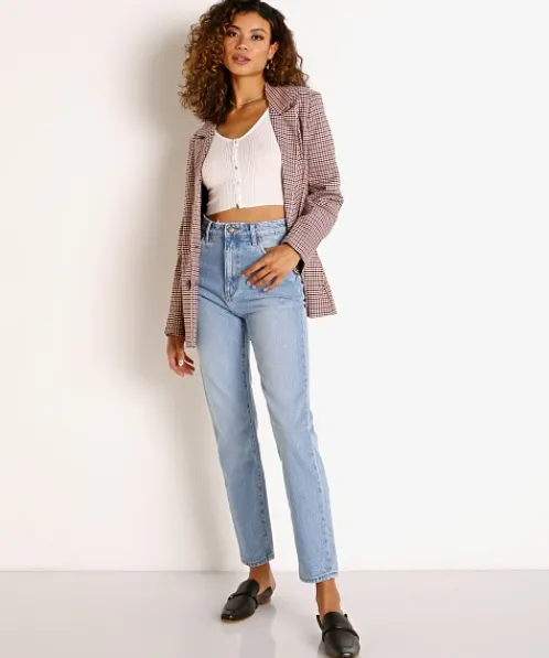 Rollas Jackets>Downtown Check Blazer Downtown Check