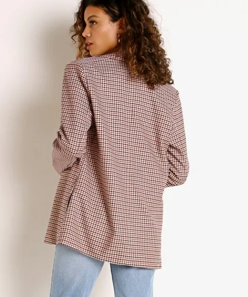 Rollas Jackets>Downtown Check Blazer Downtown Check