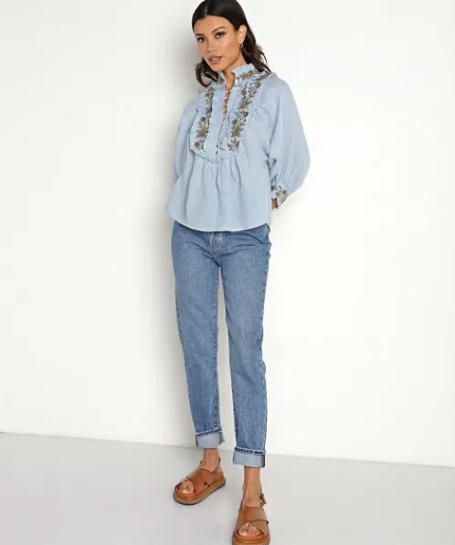 Rollas Pants>Dusters Jean Valentine Blue