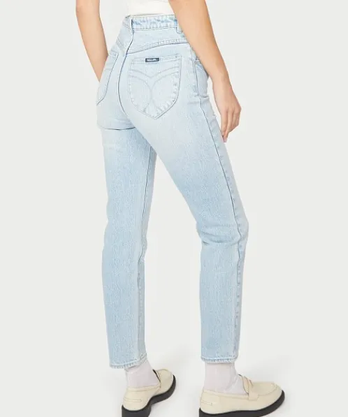 Rollas Pants>Dusters Jeans Eco Erin Blue