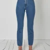 Rollas Pants>Dusters Jeans Meadow Blue Organic