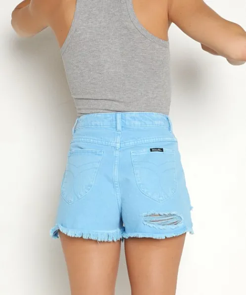 Rollas Shorts>Dusters Short Bluebird
