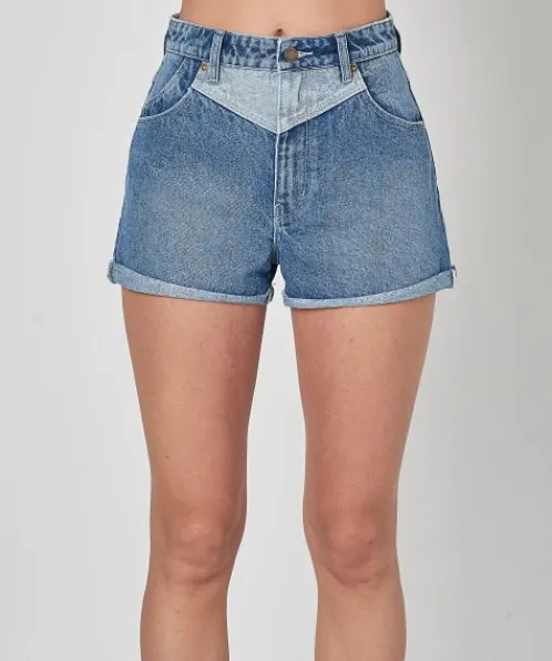 Rollas Shorts>Dusters Short Tumbled Blue