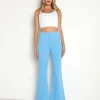 Rollas Pants>Eastcoast Flare Bluebird Cord