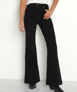Rollas Pants>Eastcoast Flare Galactic Black