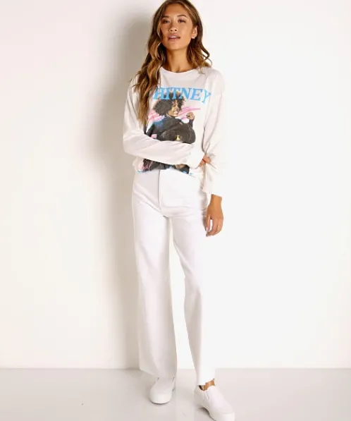 Rollas Pants>Old Mate Jean Vintage White
