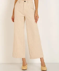 Rollas Pants>Old Mate Pant Gold Stripe