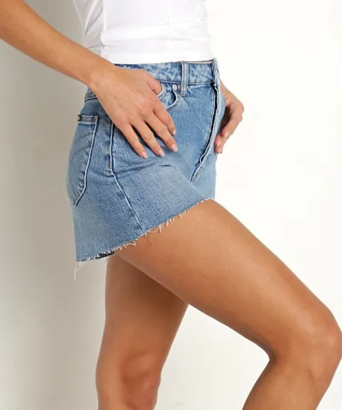 Rollas Shorts>Original Eco Short Salty Blue