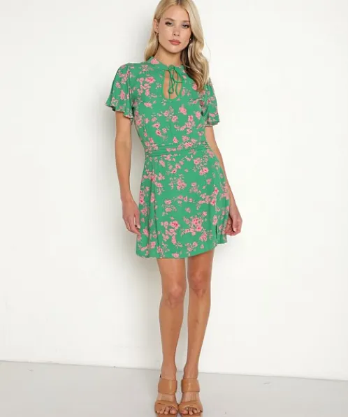 Rue Stiic Dresses>Belle Mini Dress Vive La Fleur