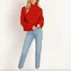 Rue Stiic Knits | Tops>Bungalow Sweater Knit Red Mix